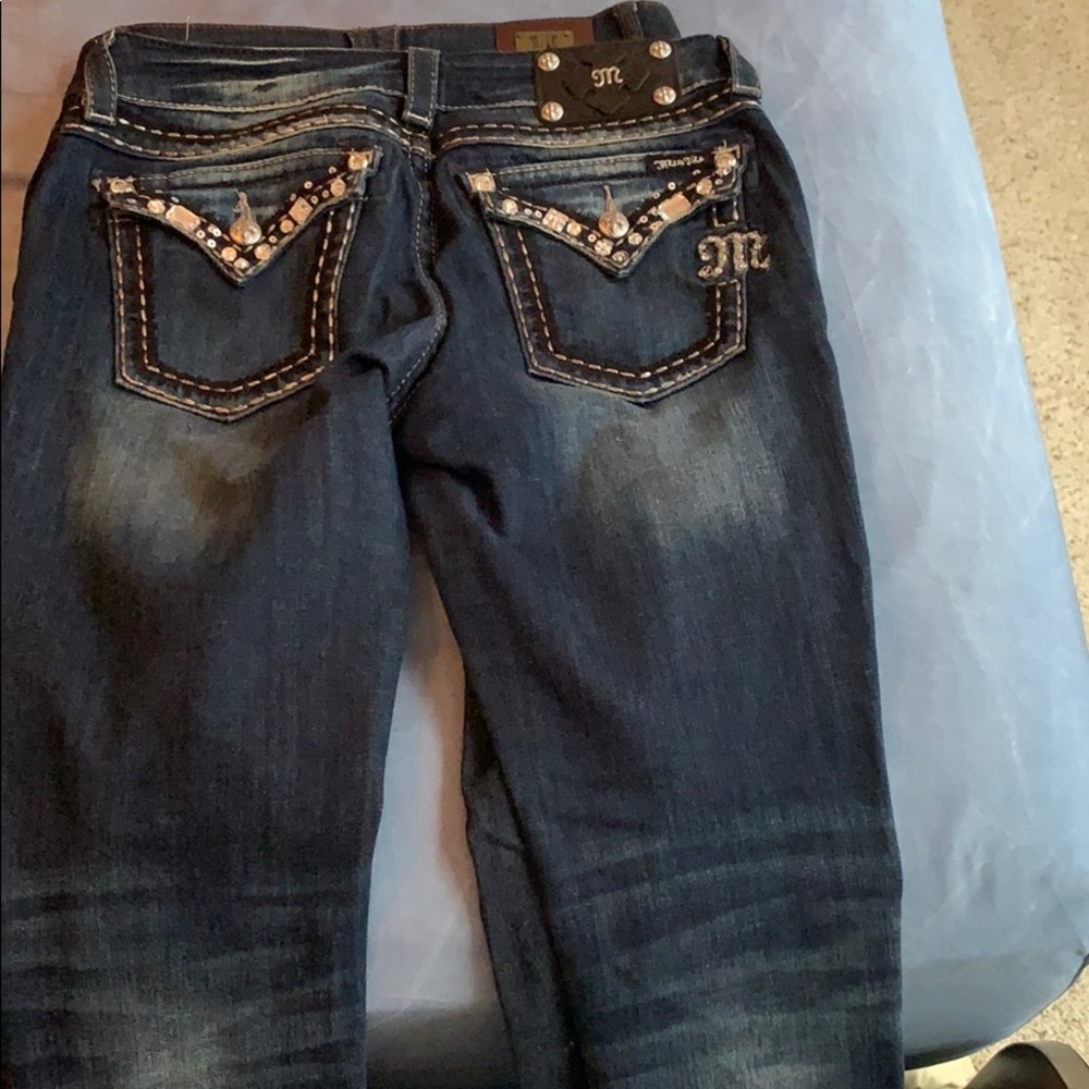 MISSME JEWELED JEANS RARE